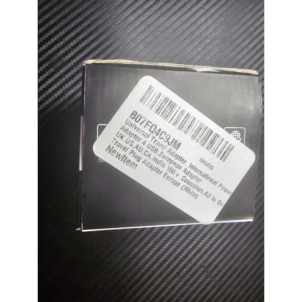 Universal International Charger AC Plug 3 USB-A & 1 USB Type-C - USA EU UK AUS